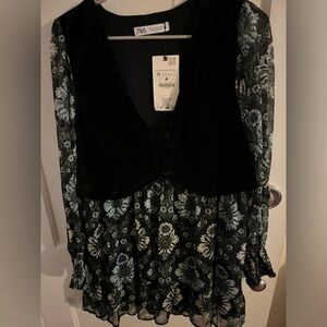 Zara never worn tunic dress, size M